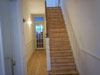 pine stairs waxed